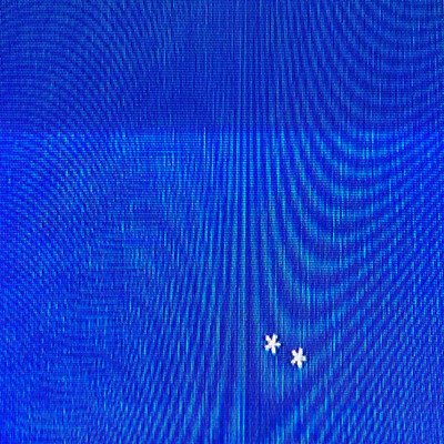 blue screen*