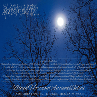 A DECADENT SPECTACLE UNDER THE SHINING MOON