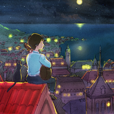 Playing on the Guitar / Hayao Miyazaki & Studio Ghibli ~Fantasy Edition~