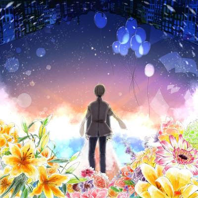 Seeking the flower, coloured by the sky