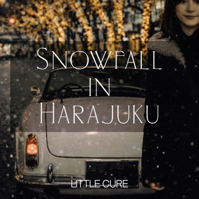 Snowfall in Harajuku