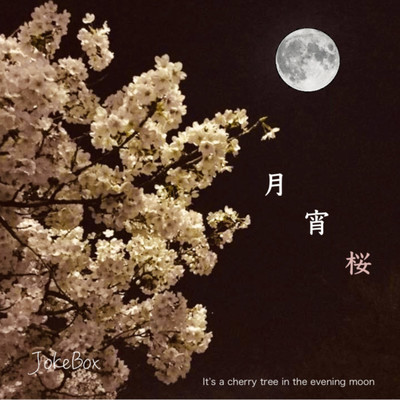 It's a cherry tree in the evening moon
