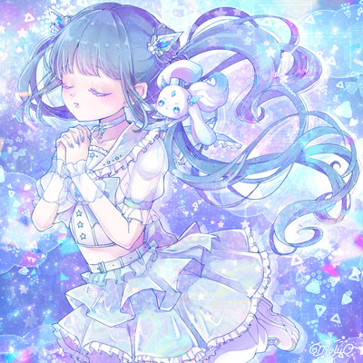 magical girl white paper