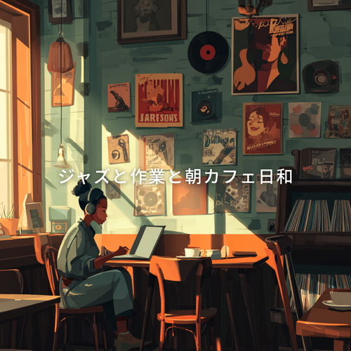 Jazz and Work Morning Cafe Days