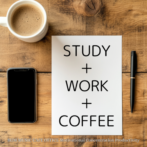 STUDY BGM WORK MUSIC COFFEE CAFE OFFICE Motivational Concentration Productivity