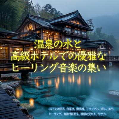 A Gathering of Elegant Healing Music with Onsen Water and Luxury Hotels - Stress Relief, Work, Study, Relaxation, Healing, Focus, Autonomic Nervous System Balance, Improved Sleep Quality, Sauna
