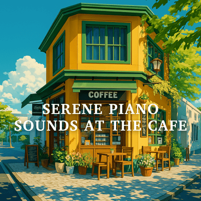 Serene Piano Sounds at the cafe