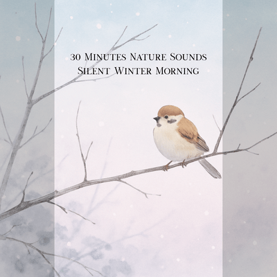 30 Minutes Nature Sounds Silent Winter Morning