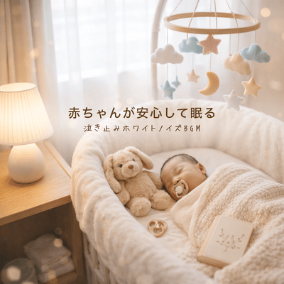 White noise background music to calm your baby's crying and help them sleep peacefully