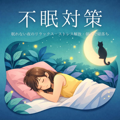 Insomnia Relief: Relaxing Night & Deep Sleep Until Morning