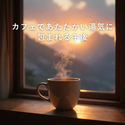 A warm, steamy afternoon at a cafe