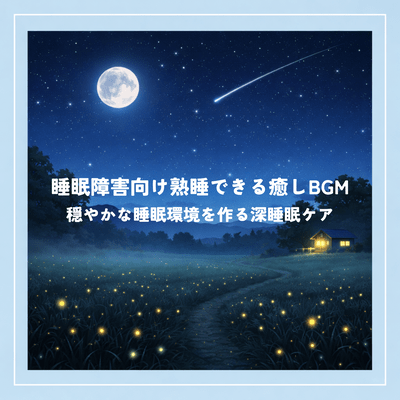 Soothing background music for deep sleep for sleep disorders. Deep sleep care to create a calm sleeping environment.