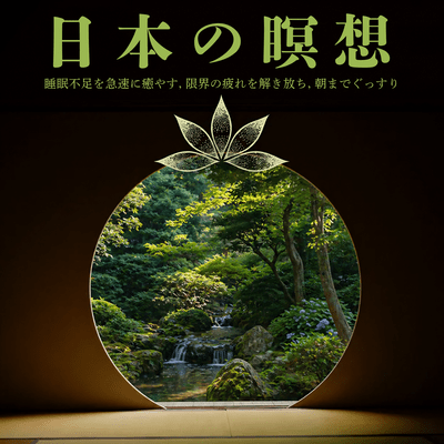Japanese Meditation - Rapidly Relieve Sleep Deprivation, Release Exhaustion, and Sleep Soundly Until Morning