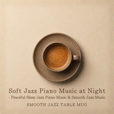 Soft Jazz Piano Music at Night - Peaceful Sleep Jazz Piano Music & Smooth Jazz Music