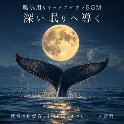 Relaxing Sleep Piano Music - Ocean Wave Nature Sounds and 1/f Fluctuation Healing Music for Deep Sleep