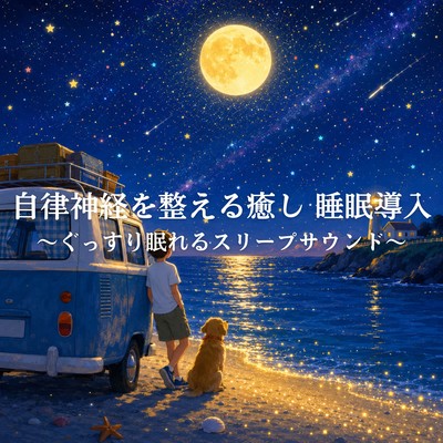 Relaxing sleep-inducing sounds to regulate the autonomic nervous system ~ for a deep sleep ~
