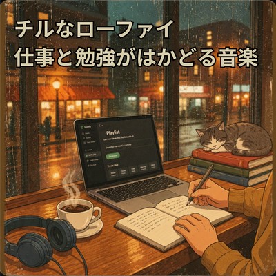 Chill lo-fi music that helps you concentrate on work and study.