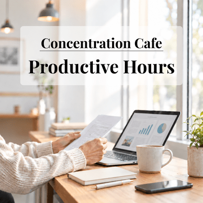 Concentration Cafe - Productive Hours