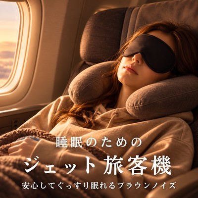 Jet Airplane for Sleep - Peaceful Brown Noise for Safe and Restful Sleep