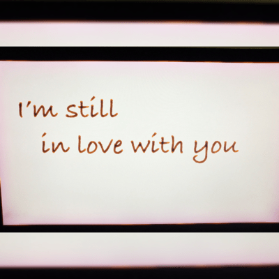 I'm still in love with you