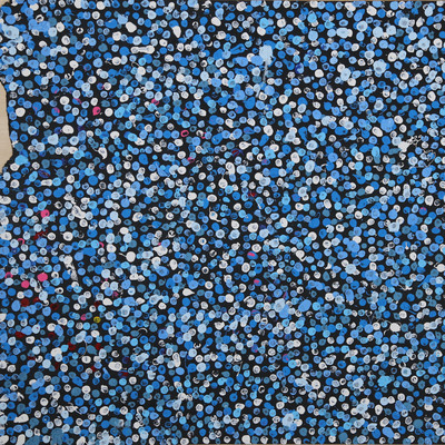 Blue on blue