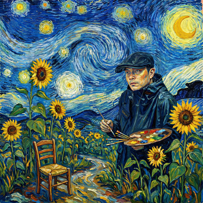 Vincent and the Starry Night