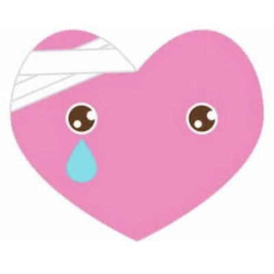 Love and a mask together on the full moon