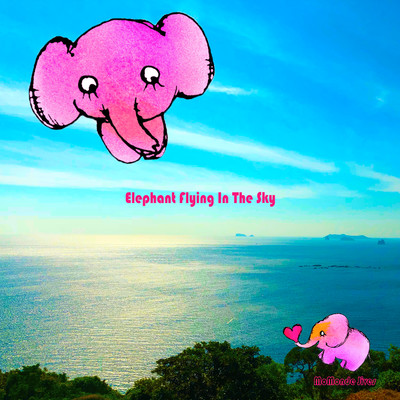 Elephant Flying In The Sky