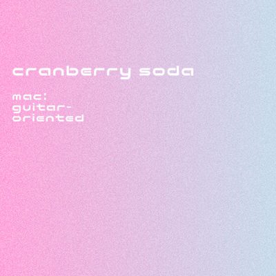 cranberry soda