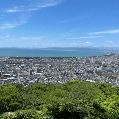 View from the observation deck