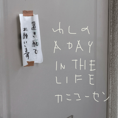 WASHI NO A DAY IN THE LIFE