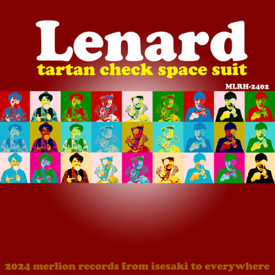 tartan check space suit