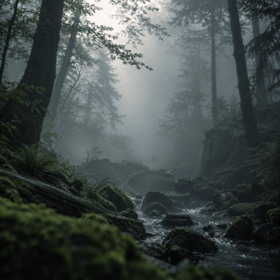 In the Misty Woods
