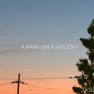 A PARK ON A HOLIDAY