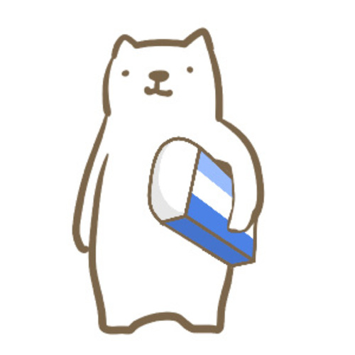 Polar Bear Eraser