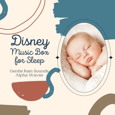Disney Music Box for Sleep - Gentle Rain Sounds Alpha Waves