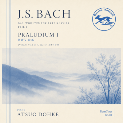 J.S.Bach Prelude No.1 C-dur From Well-Yempered Clavia Works Volume 1