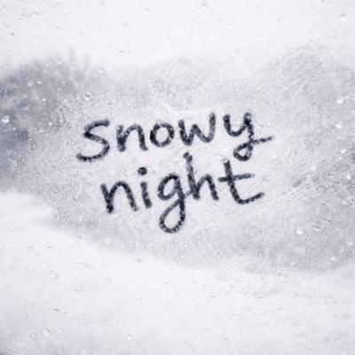 snowy night