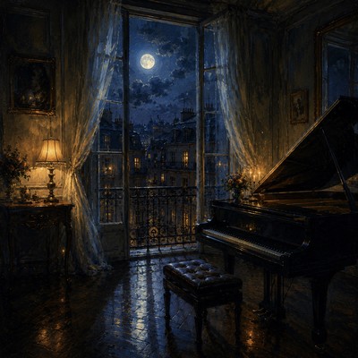Moonlit Piano Nights