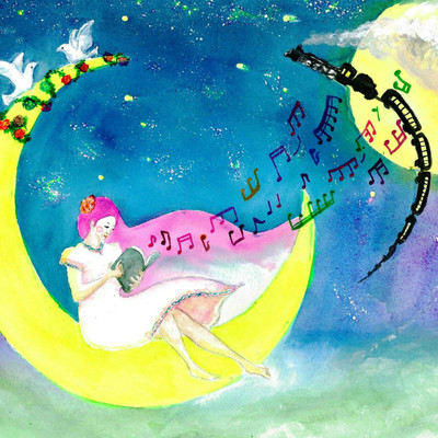 "The moon is beautiful tonight"