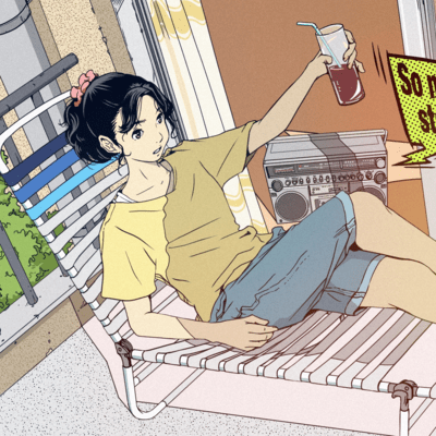 Ice coffee in one hand (feat. HATSUNE MIKU)