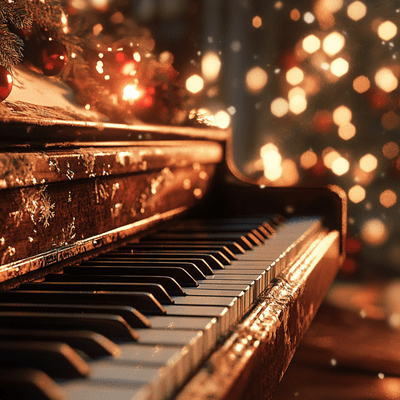 Sad Piano BGM to listen to at Christmas vol 1