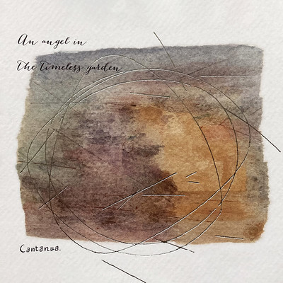 An angel in the timeless garden