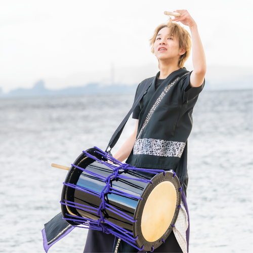 japanese traditional instrument player -Hayate-