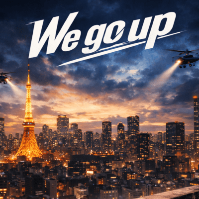 We go up