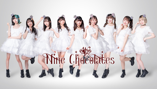 Nine chocolates