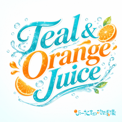 Teal & Orange Juice