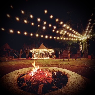 Glamping Night Guitar ~ chilling out with 6 strings ~