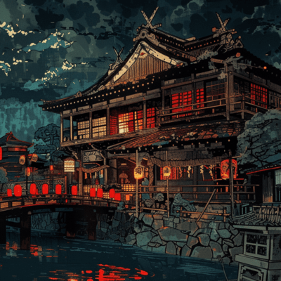 Two-tiered tower mechanical castle