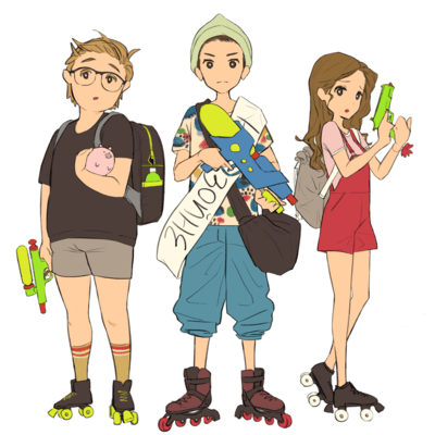 The Water Gun and the Piggy Bank